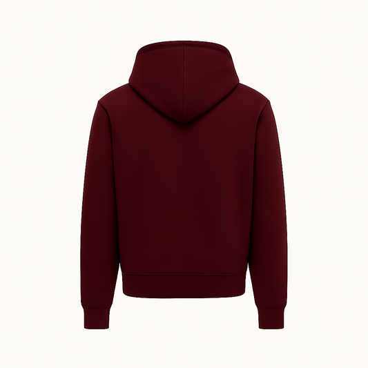 REDWINE ZIPPER HOODIE